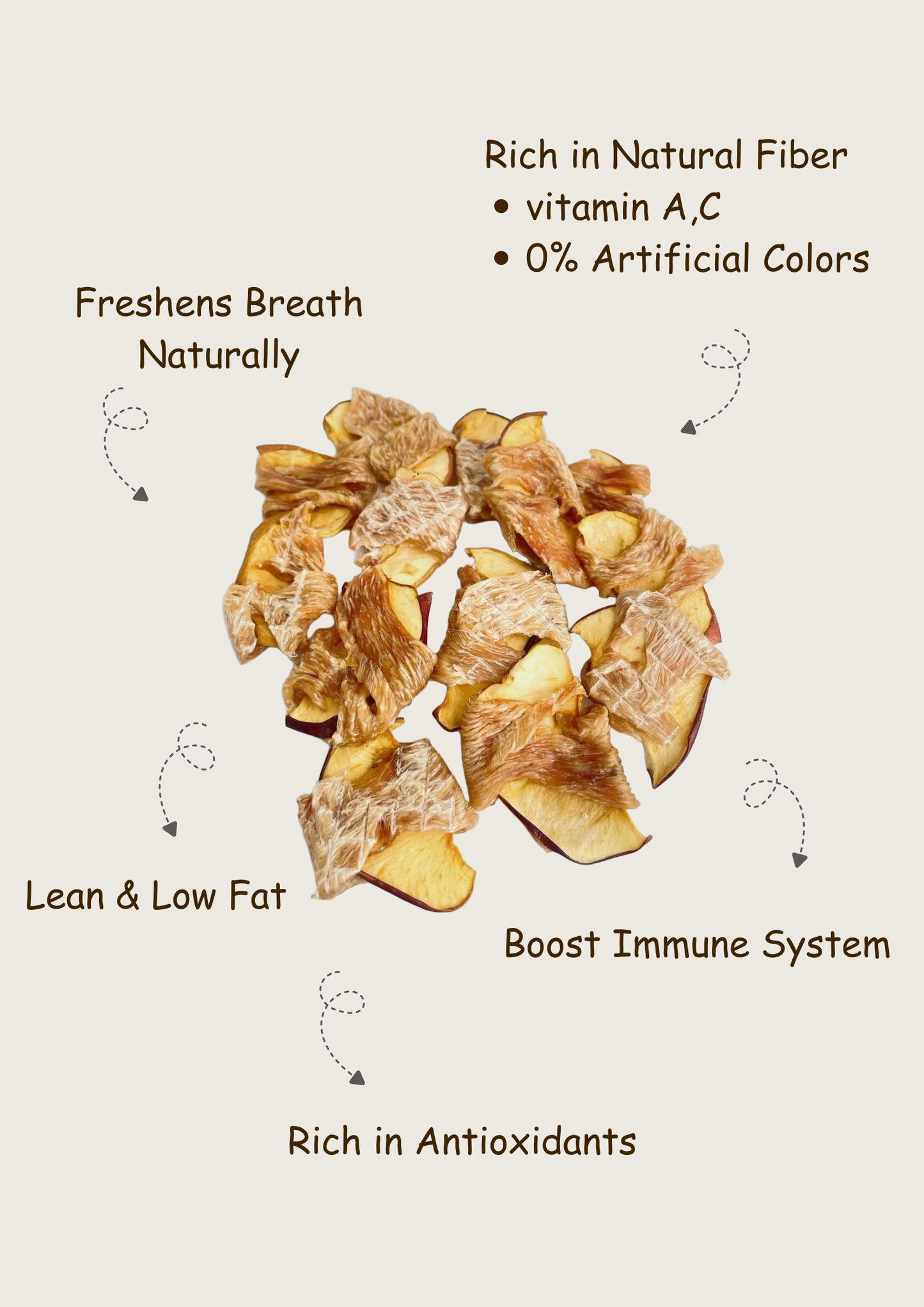 100% Chicken Wrapped Apple Pie