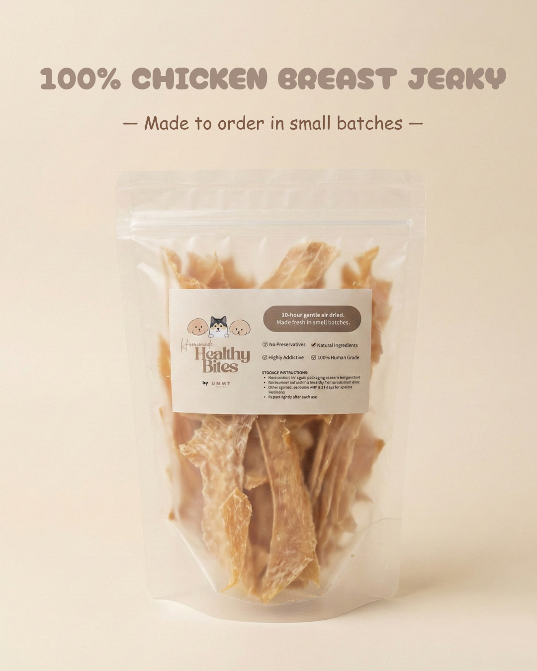 100% Malaysian Chicken Breast Jerky