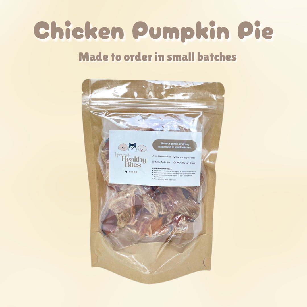 100% Chicken Wrapped Pumpkin Pie