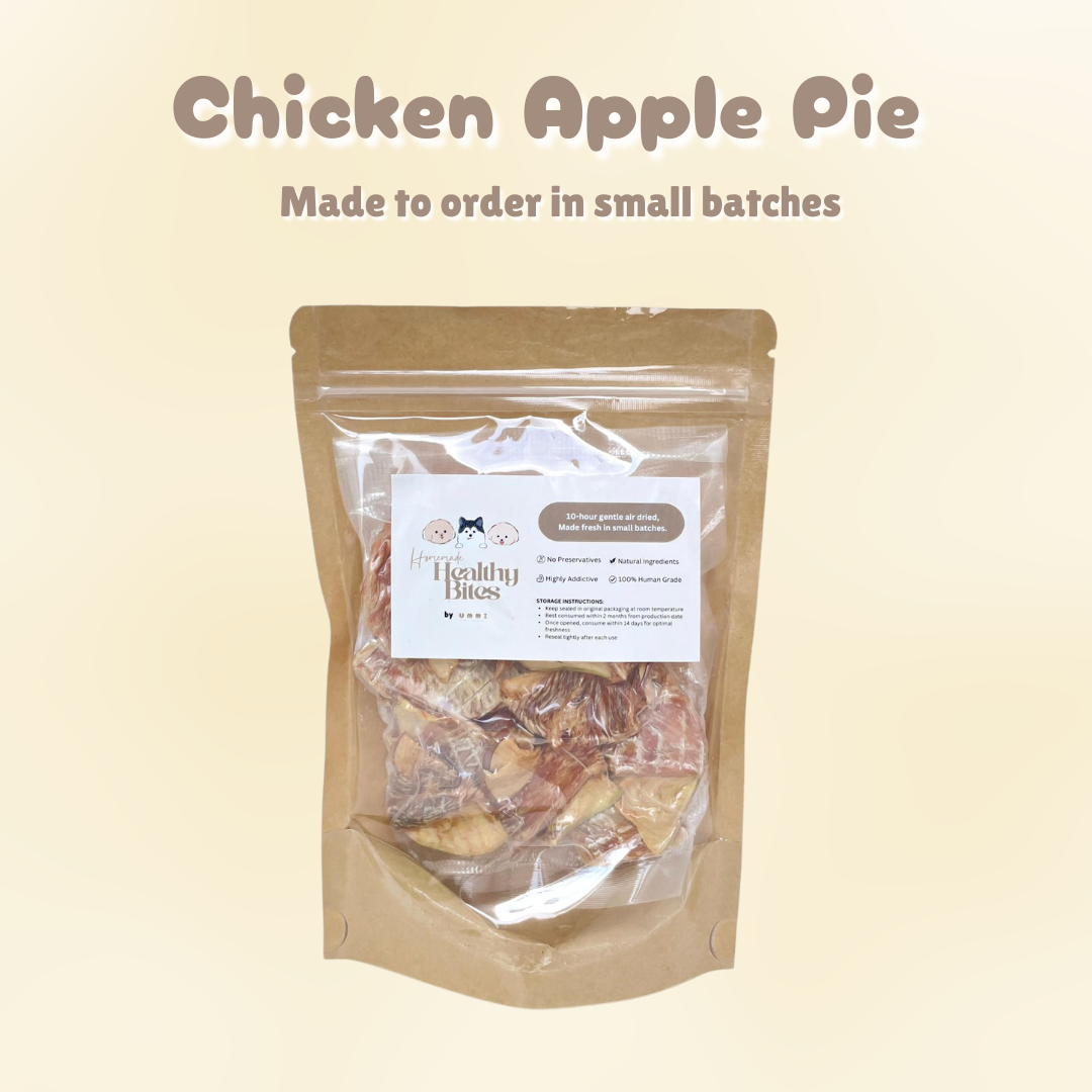 100% Chicken Wrapped Apple Pie